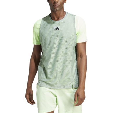 adidas Tennis T-shirt Melbourne Pro Layering Aeroready 2024 green Men